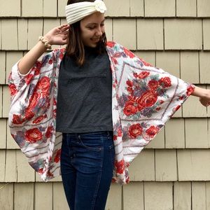Floral kimono from Urban Outfitters